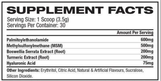 Joint Formula Powder MSM